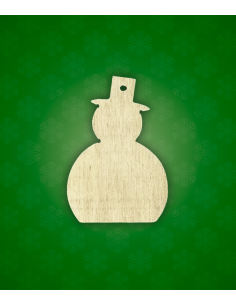 Décoration de Noël en bois...