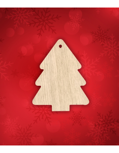 Décoration de Noël en bois...