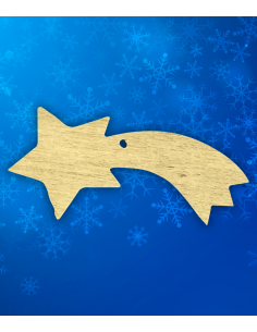 Décoration de Noël en bois...