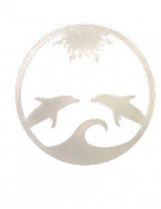 Décoration murale dauphins... 2