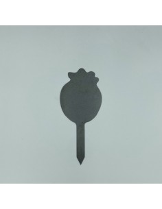 Cactus boule en métal à...