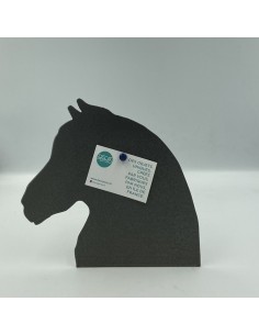 Pêle-mêle cheval en métal brut 2