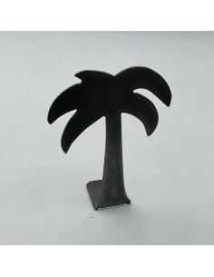 Palmier à poser en métal brut 2