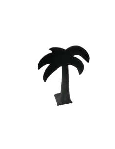 Palmier à poser en métal brut