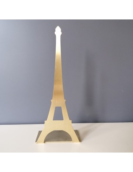 Tour Eiffel en laiton massif