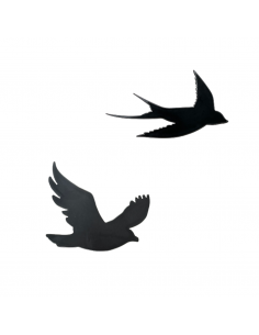 Ensemble de 2 hirondelles...