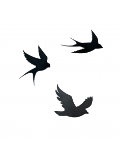 Ensemble de 3 hirondelles...