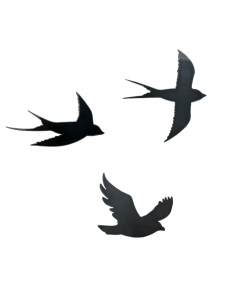 Ensemble de 3 hirondelles...