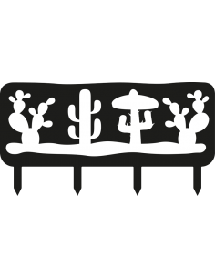 Bordure de jardin en métal...