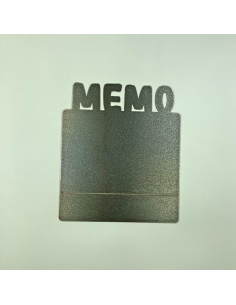 Pense-bête magnétique en métal brut 2