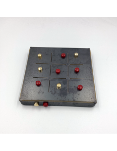 Jeu de morpion en métal 2