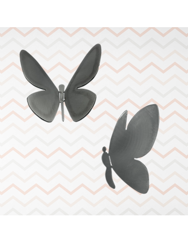 Ensemble de 2 papillons (P3 + P4)