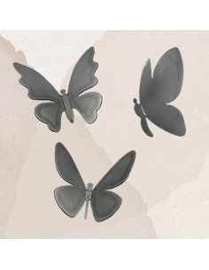 Ensemble de 3 papillons (P2...