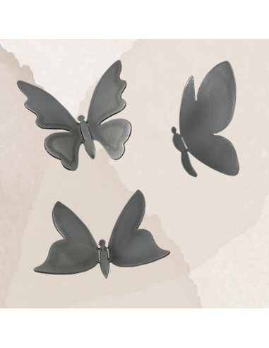 Ensemble de 3 papillons (P2 + P3 + P5)