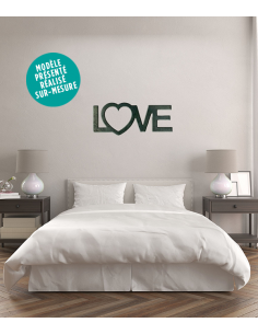 Lettrage mural "Love" en... 2