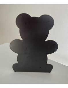 Ourson en métal brut